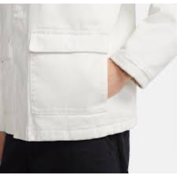 Nike Sportswear Mens Sz XL Denim Quilted Insulated Full Zip Work Jacket - Picture 4 of 16